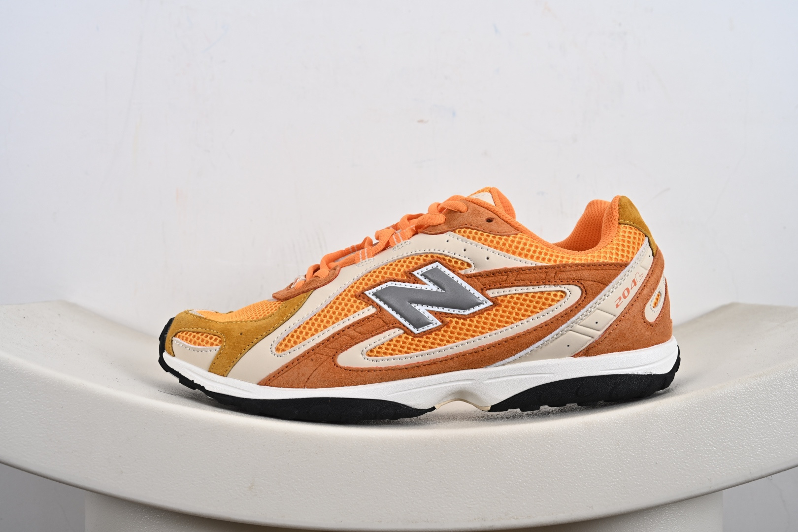 New Balance 204L系列 新百伦 薄底鞋 薄底皮质鞋带德训系 减震耐磨包裹性支撑轻便 低帮 生活休闲鞋 U204LMMA U204LKTI