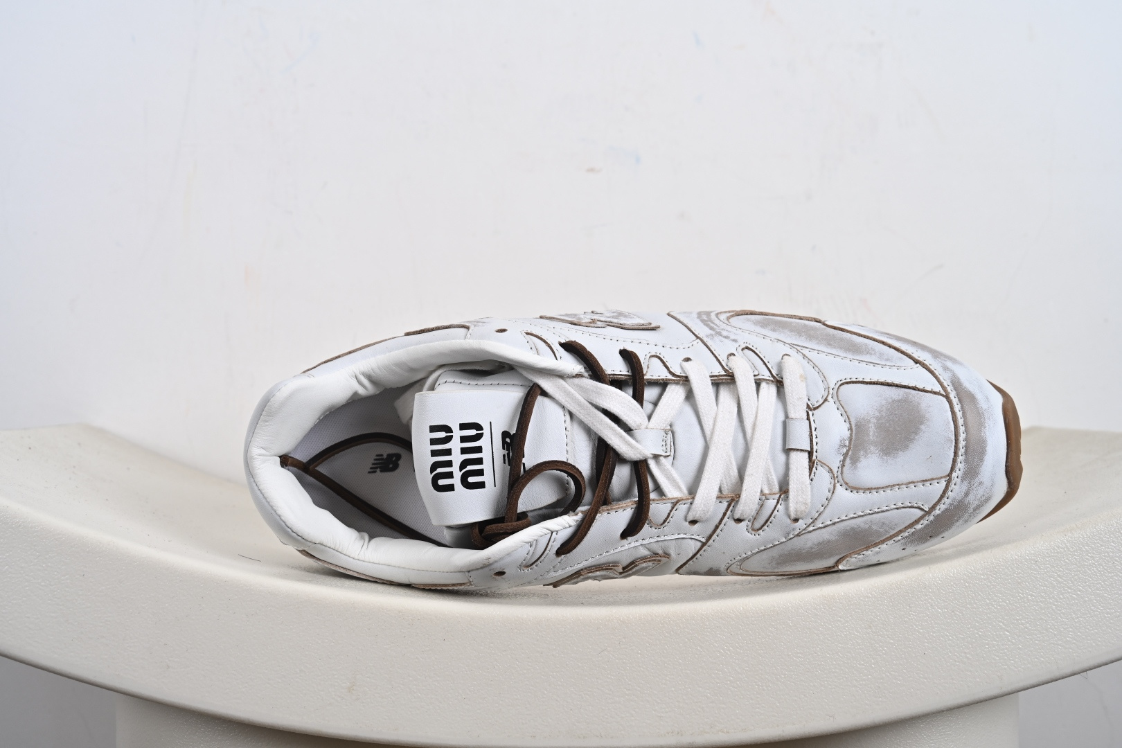 MiuMiu缪缪 x New Balance NB530 情侣款 休闲 运动鞋 阿甘鞋 德训鞋