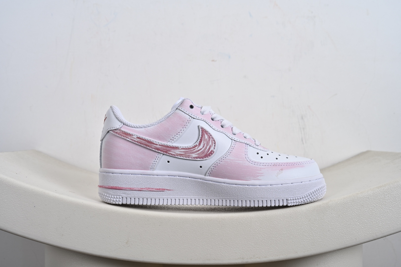 Nike Air Force 1'07 Low 蝴蝶结 白粉 空军一号低帮休闲板鞋 ZH0316-116