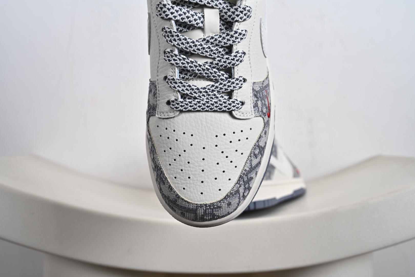 NK SB Dunk Low“迪*灰花纹” 周年高端定制 低帮休闲板鞋 CS1688-122