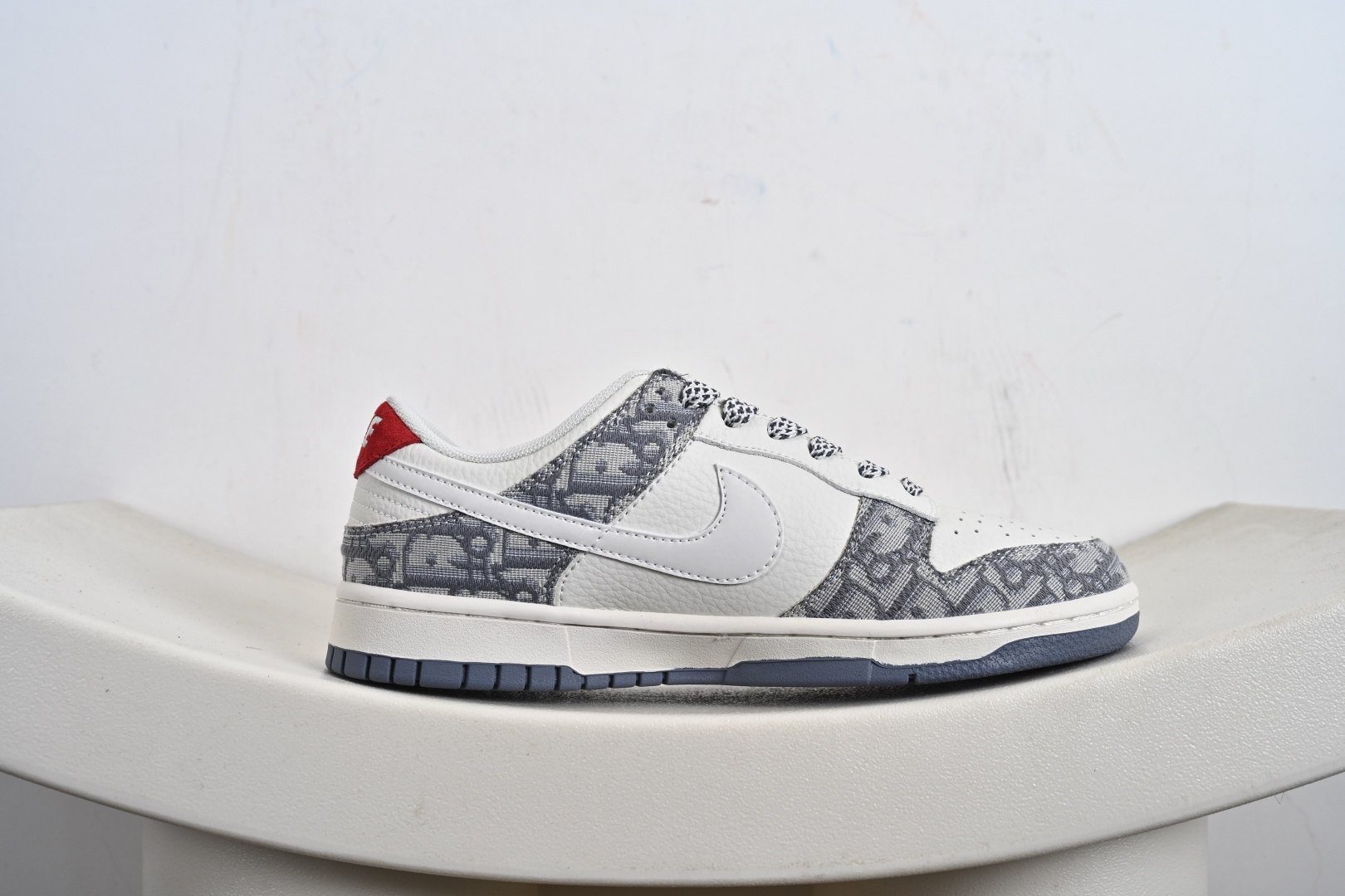 NK SB Dunk Low“迪*灰花纹” 周年高端定制 低帮休闲板鞋 CS1688-122