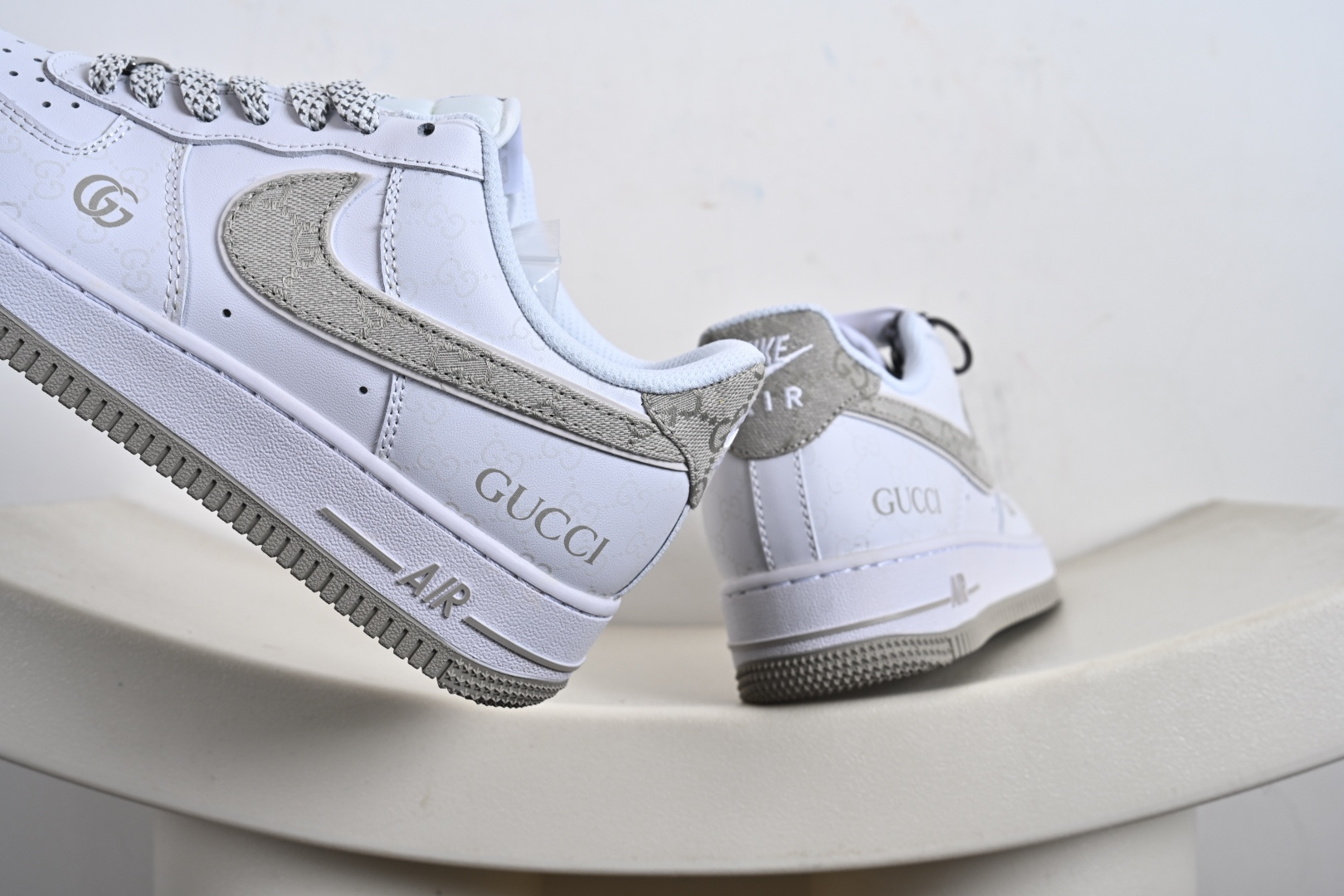 NIke Air Force 1 '07 Low “古驰联名——米灰牛仔夜光”空军一号 低帮 运动鞋 休闲鞋 XX3168-197
