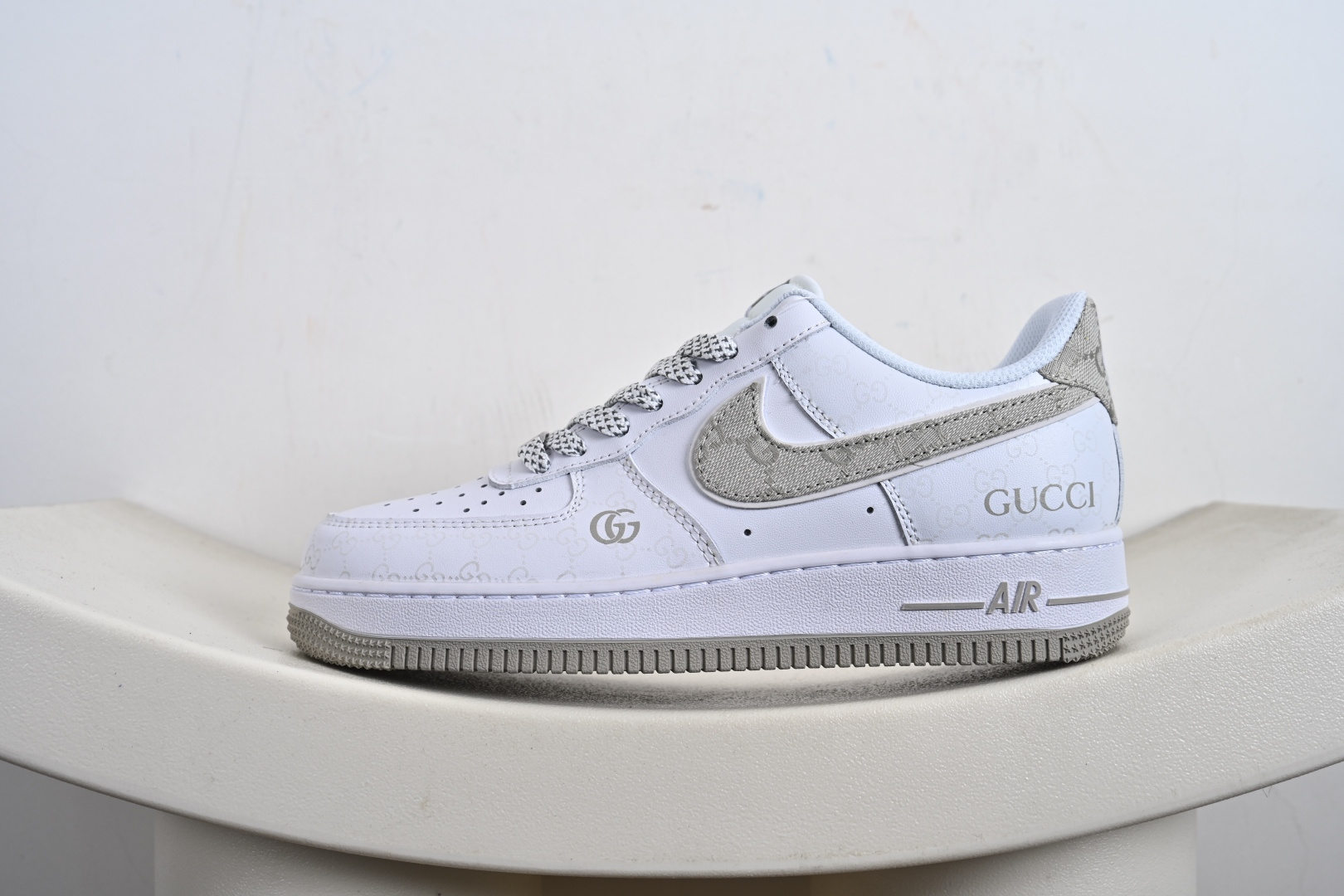 NIke Air Force 1 '07 Low “古驰联名——米灰牛仔夜光”空军一号 低帮 运动鞋 休闲鞋 XX3168-197