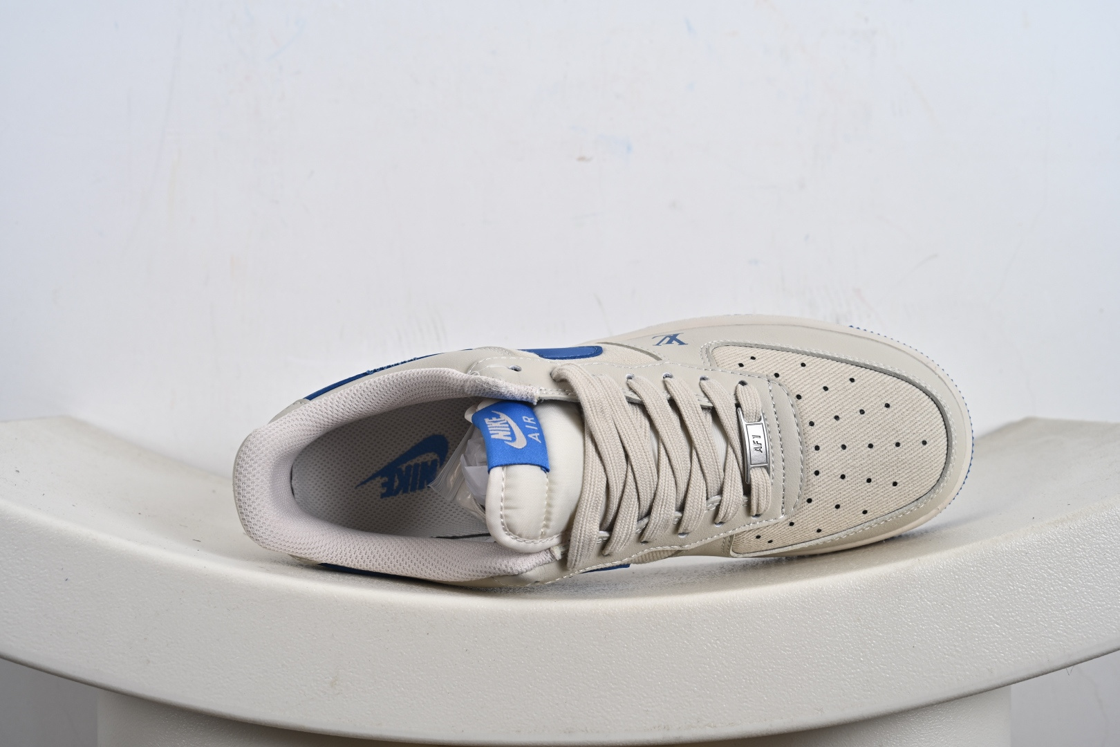 NK Air Force 1 Low 空军一号 低帮 联名奶白蓝 QW5836-025