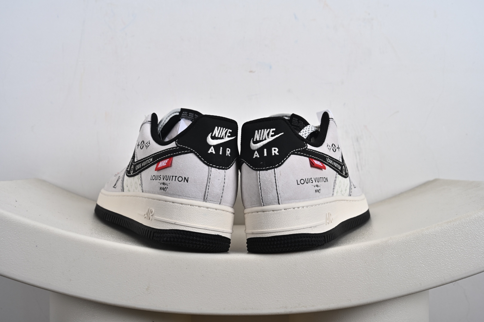 Louis Vuitton x Nk Air Force 1’07 定制配色 Lv联名 空军一号低帮经典低帮休闲百搭板鞋 CX5050-Y23
