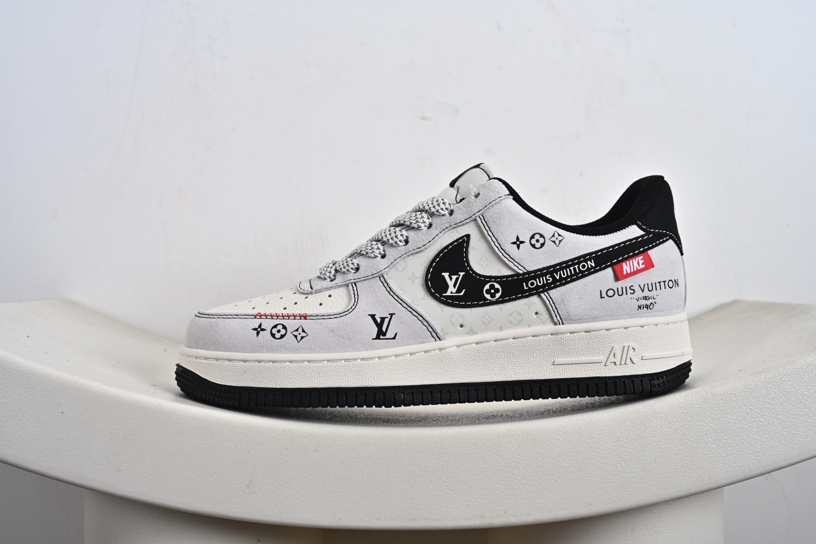 Louis Vuitton x Nk Air Force 1’07 定制配色 Lv联名 空军一号低帮经典低帮休闲百搭板鞋 CX5050-Y23