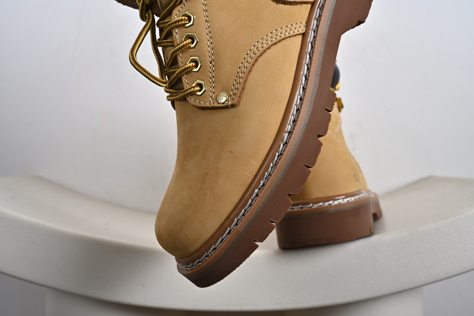 280 硬汉推土机品牌·卡特/CAT Founder Bo 开创者系列男士系带百搭中帮真皮休闲工装马丁靴 P730109L22002