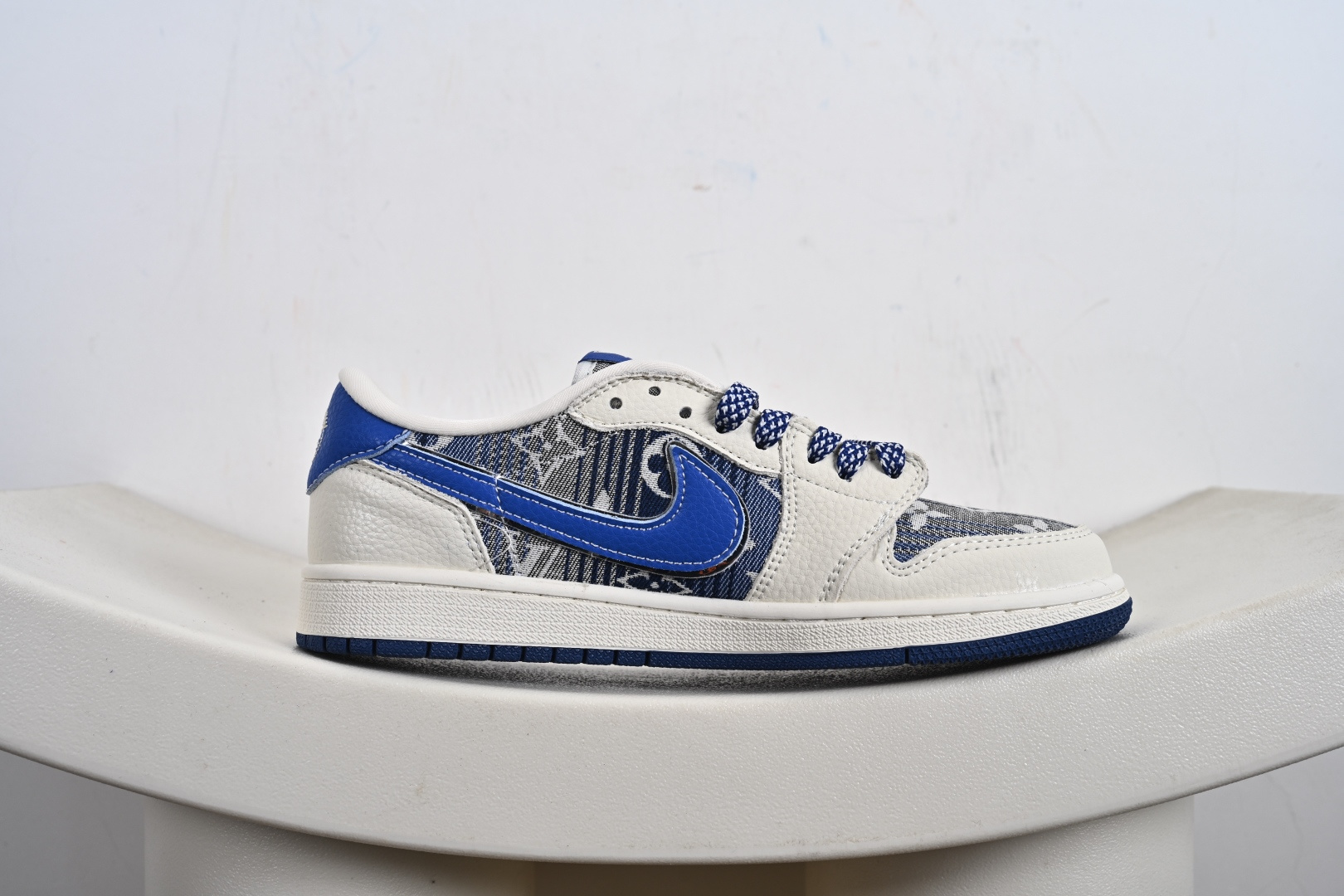 Travis Scott x Fragment Design x Jordan Air Jordan 1 Low SP “路易威登LV联名---帆布LV印花” XS2025-075