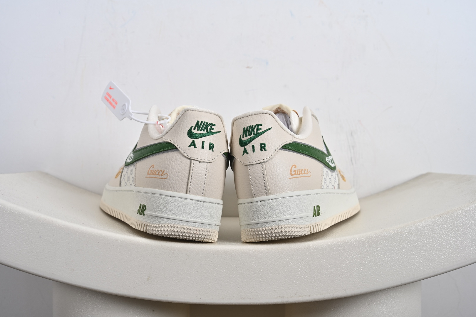 NIke Air Force 1 '07 Low GUCCI 联名--白棕绿空军一号低帮 YF9511-804