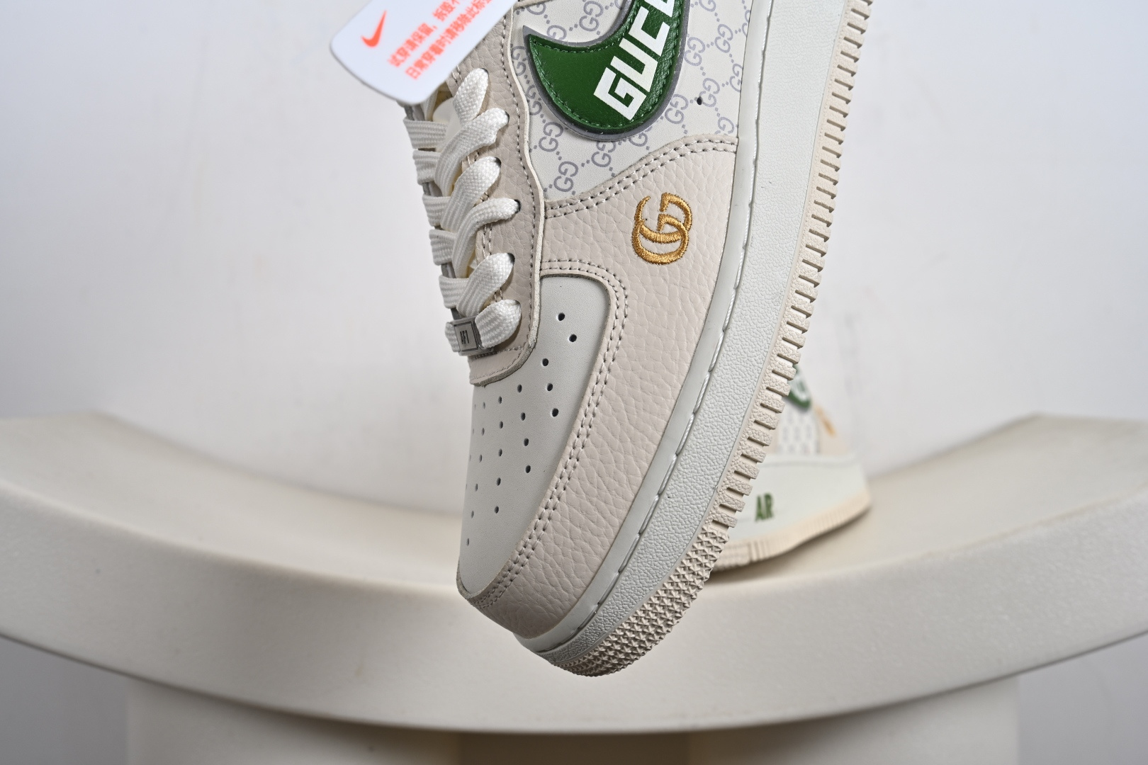 NIke Air Force 1 '07 Low GUCCI 联名--白棕绿空军一号低帮 YF9511-804