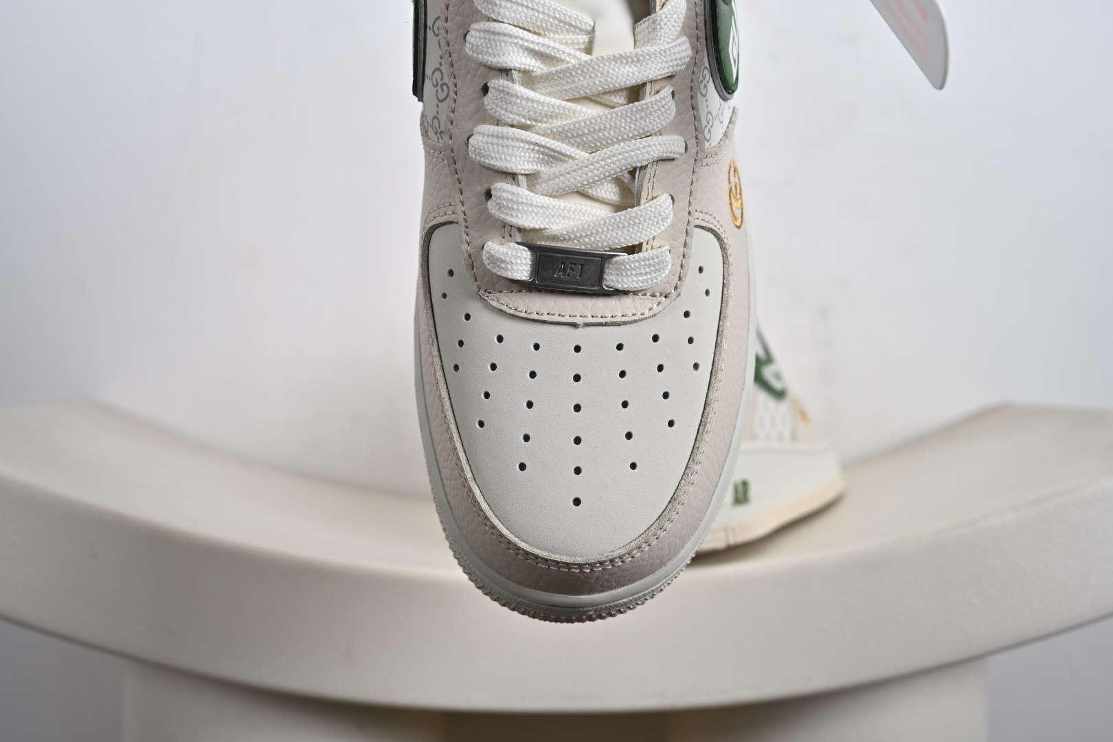 NIke Air Force 1 '07 Low GUCCI 联名--白棕绿空军一号低帮 YF9511-804