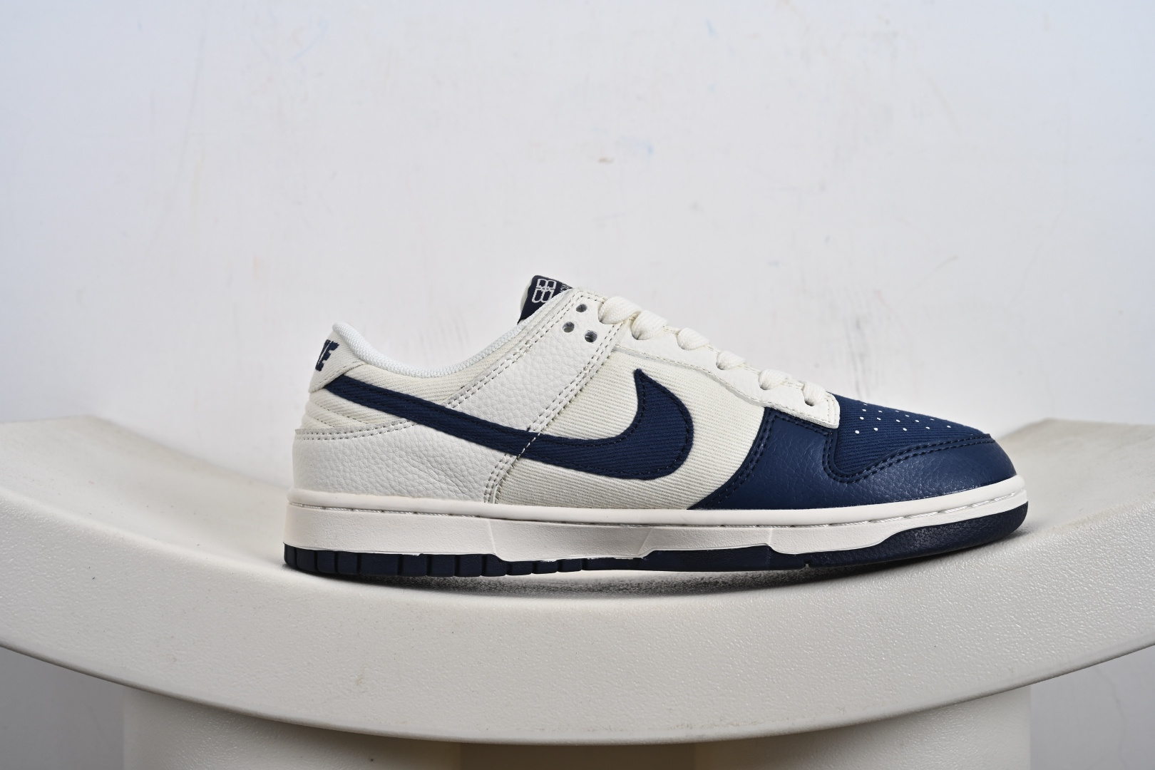 NK SB Dunk Low 联名 米白帆布蓝钩 高端定制 低帮休闲板鞋 XD1588-230