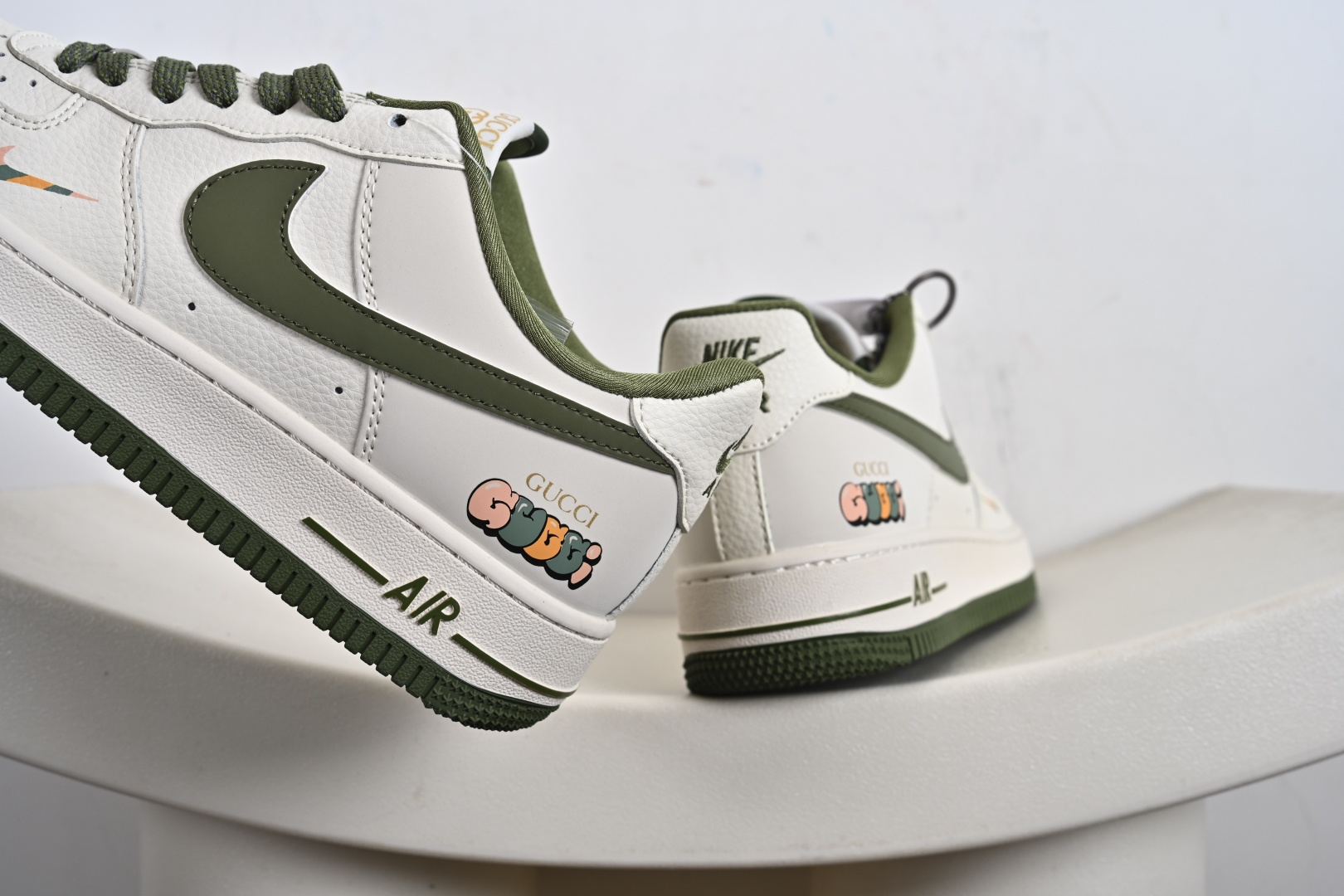 NK Air Force 1'07 Low 古驰联名 米军绿多彩 空军一号低帮休闲板鞋 XX3168-211-莆田鞋,莆田鞋货源,高仿鞋,高仿鞋货源,安福档口,莆田高仿鞋,莆田鞋批发,高仿鞋批发,莆田高仿运动鞋,高仿运动鞋,莆田运动鞋 NK Air Force 1'07 Low 古驰联名 米军绿多彩 空军一号低帮休闲板鞋 XX3168-211