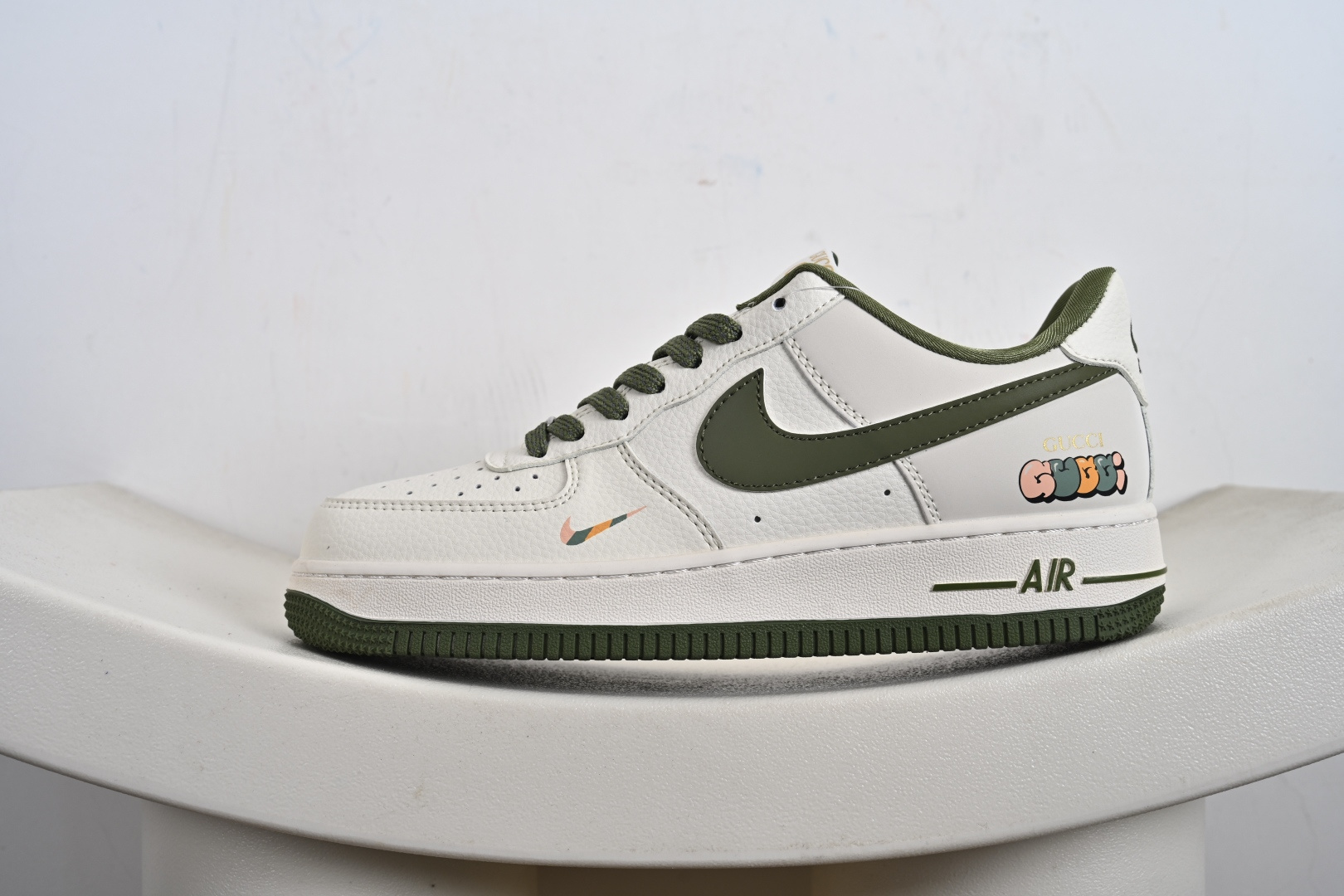 NK Air Force 1'07 Low 古驰联名 米军绿多彩 空军一号低帮休闲板鞋 XX3168-211-莆田鞋,莆田鞋货源,高仿鞋,高仿鞋货源,安福档口,莆田高仿鞋,莆田鞋批发,高仿鞋批发,莆田高仿运动鞋,高仿运动鞋,莆田运动鞋 NK Air Force 1'07 Low 古驰联名 米军绿多彩 空军一号低帮休闲板鞋 XX3168-211