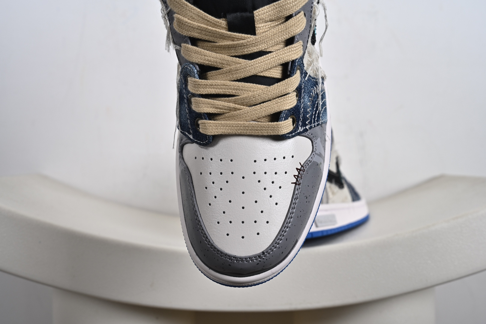 -全码补出 Air Jordan AJ1 Low 熊猫恶作剧全系-乘浪钓手 过度捕捞 553558-140