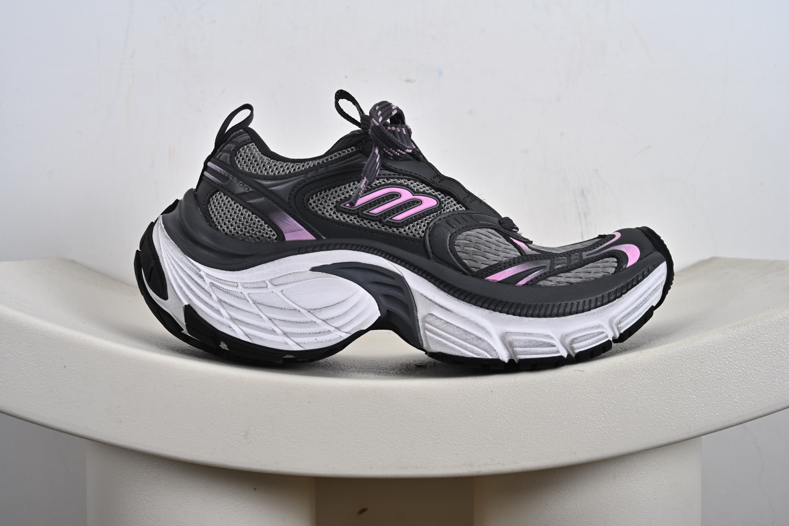 400 巴黎世家BALENCIAGA Car Sneaker 6XL船型系列低帮复古阔型厚底底姥爹风潮流百搭休闲运动鞋 815859 W2MV2 1591