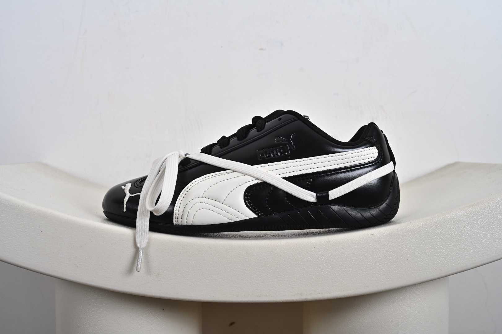 Rose x PUMA彪马 Speedcat 系列 联名款 赛车 德训双鞋带 绑带休闲运动低帮板鞋 404391-01