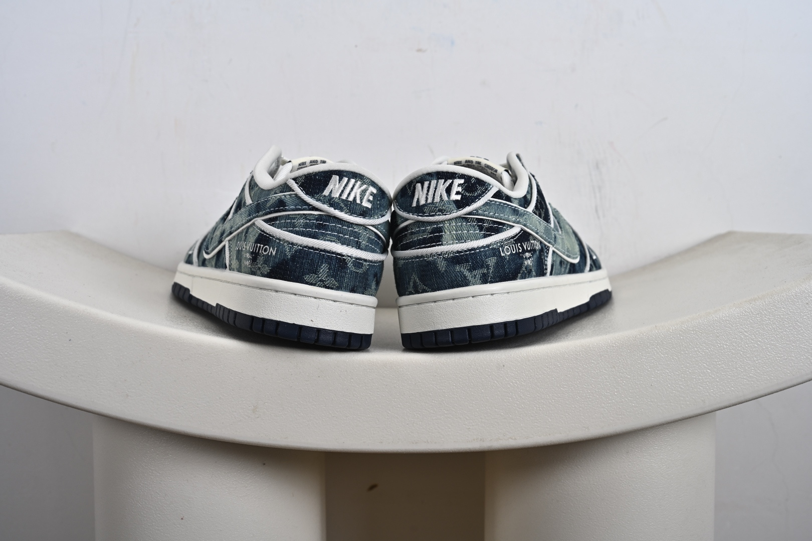 Nike SB Dunk Low LV联名 青蓝牛仔 高端定制 低帮休闲板鞋 SC0601-466