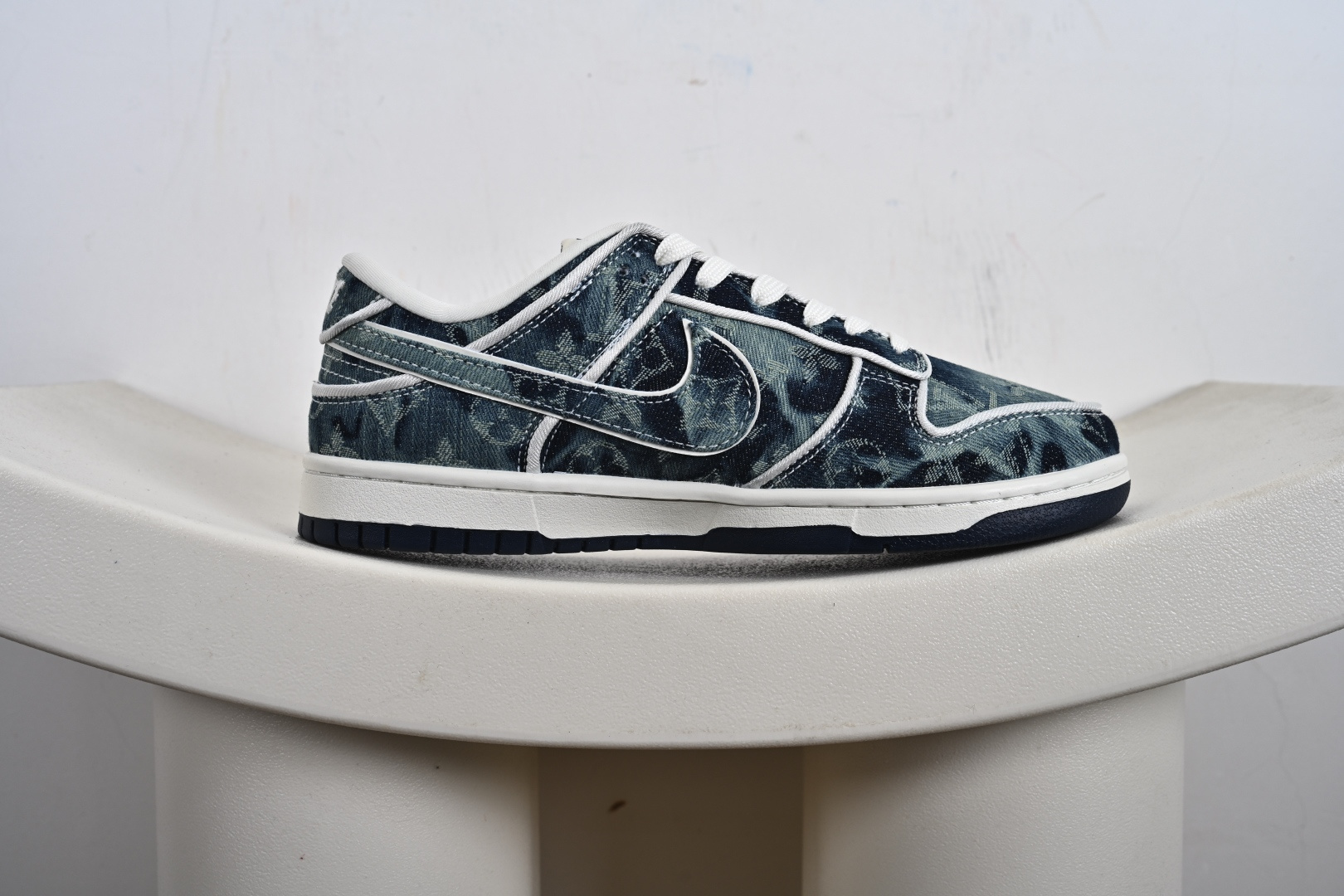 Nike SB Dunk Low LV联名 青蓝牛仔 高端定制 低帮休闲板鞋 SC0601-466