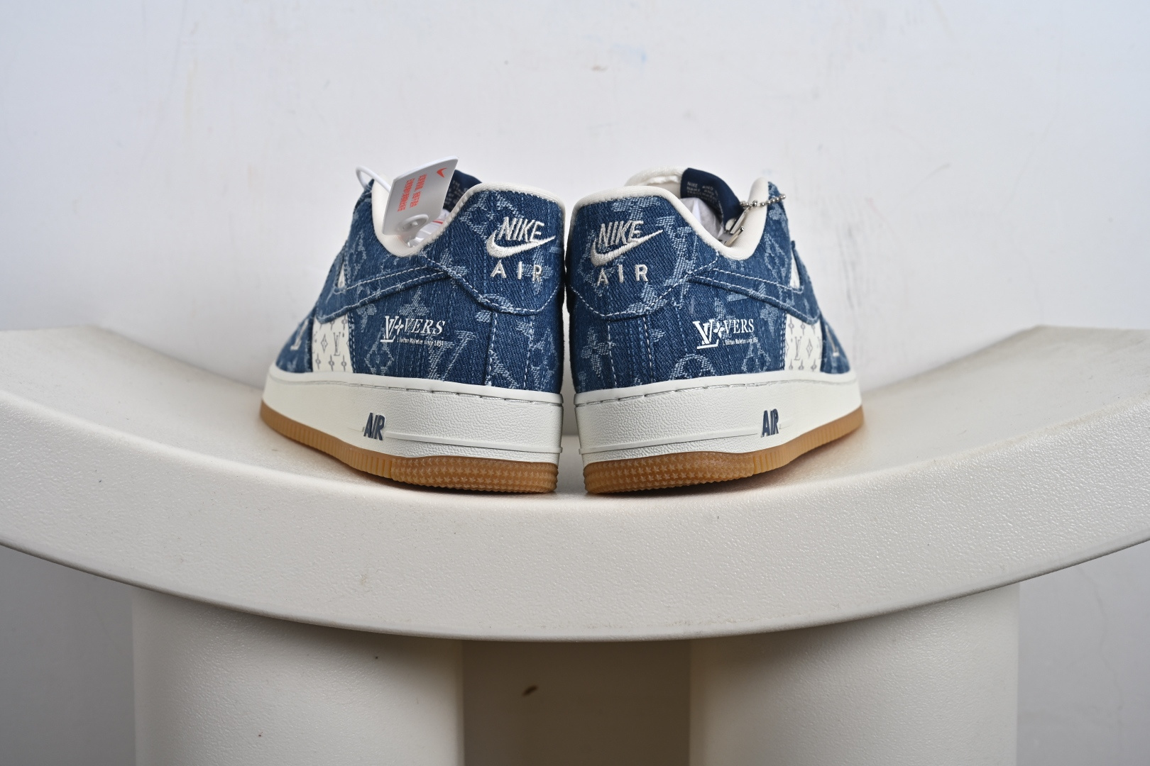 NK Air Force 1'07 Low 联名 白海军蓝 空军一号低帮休闲板鞋 YF9511-813 NK Air Force 1'07 Low 联名 白海军蓝 空军一号低帮休闲板鞋 YF9511-813