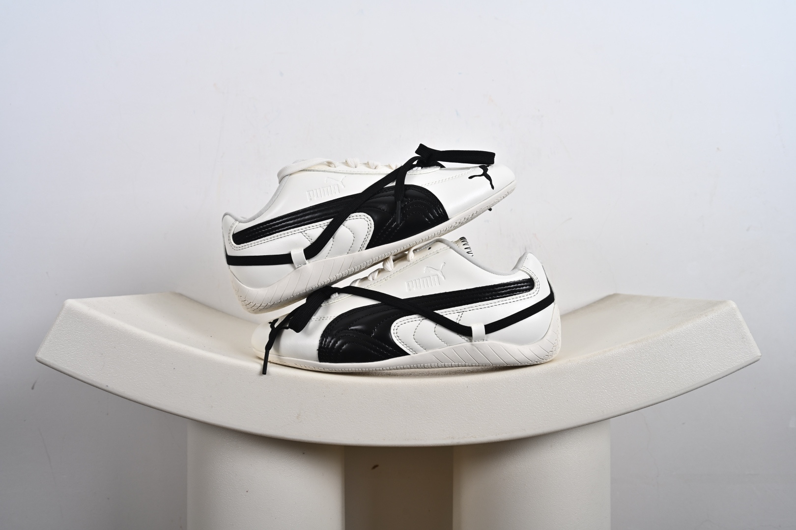 Rose x PUMA彪马 Speedcat 系列 联名款 赛车 德训双鞋带 绑带休闲运动低帮板鞋 404391 01 404390-01