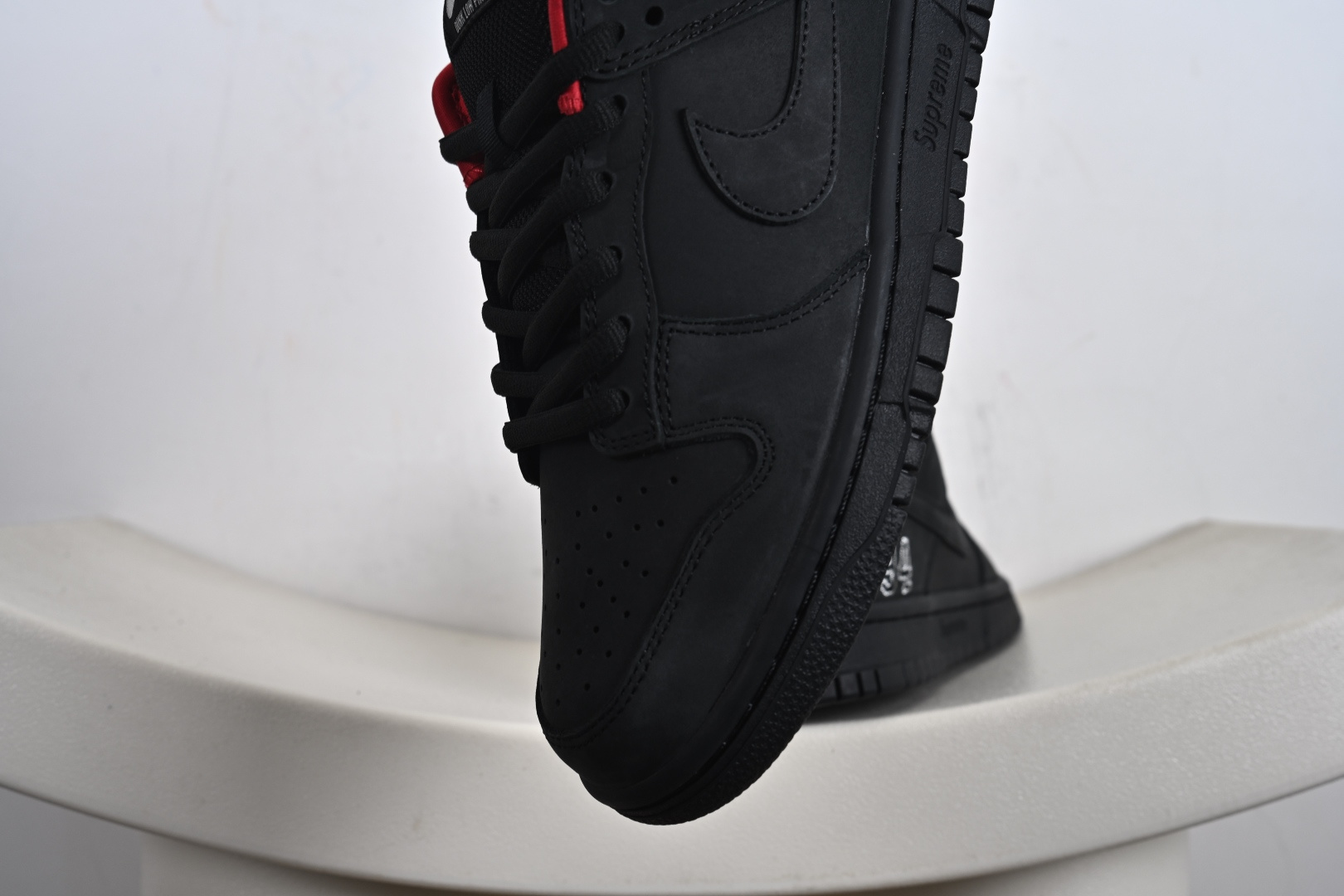 300 Supreme x NK Dunk Low 低帮Sup联名黑红 HQ8487-001