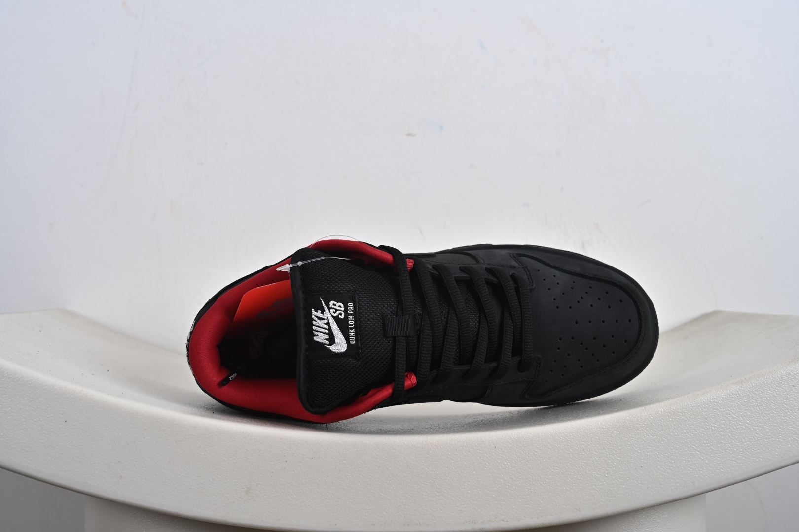 300 Supreme x NK Dunk Low 低帮Sup联名黑红 HQ8487-001