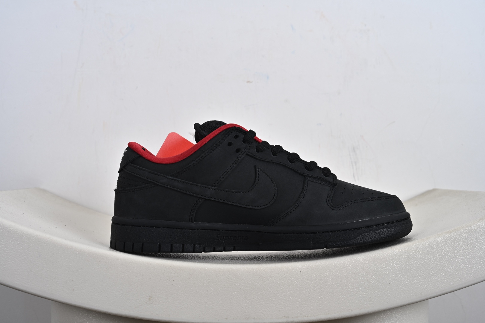 300 Supreme x NK Dunk Low 低帮Sup联名黑红 HQ8487-001