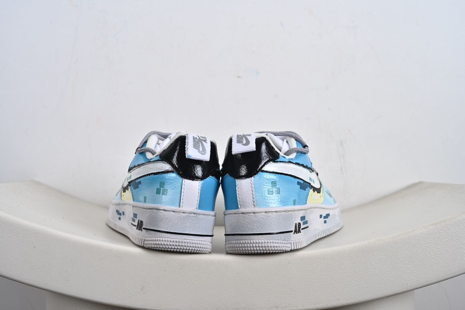 240 Nike Air Force 1 Low 手绘涂鸦 电玩蓝调 FB8917-300