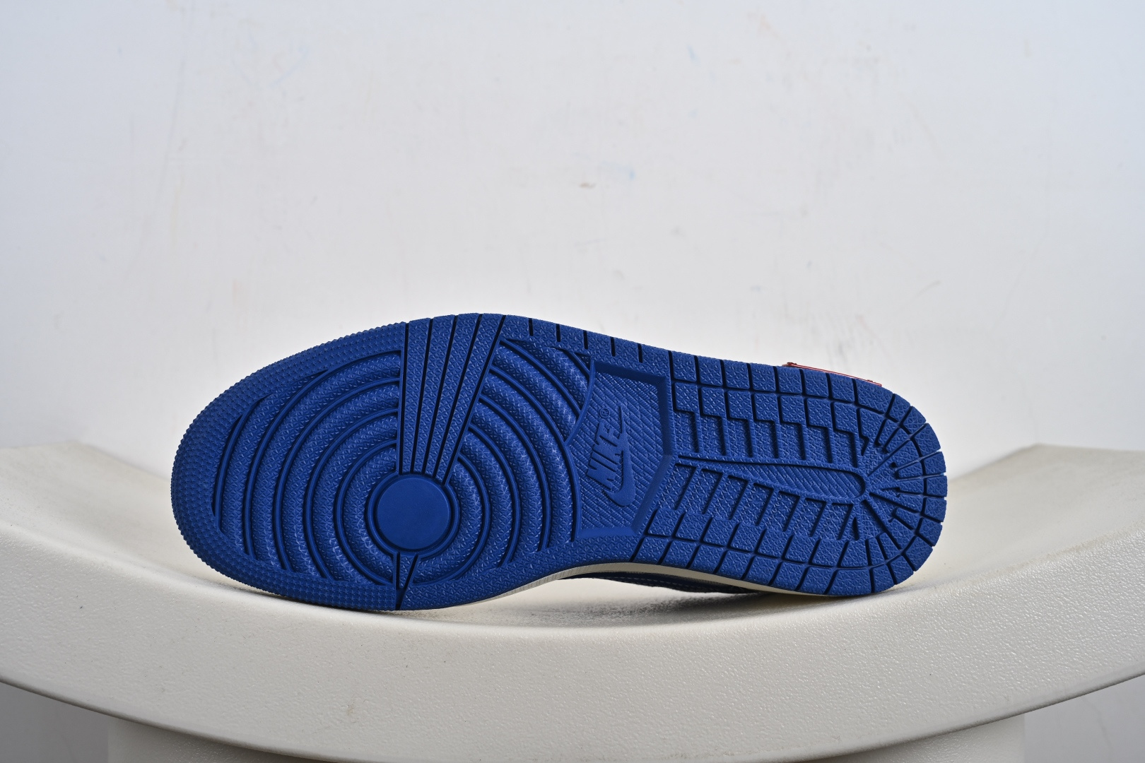 260 定制版 Travis Scott x Fragment Design x Air Jordan 1 Low SP AJ1 乔1 联名 白蓝牛仔 低帮文化休闲板鞋 SC0601-055