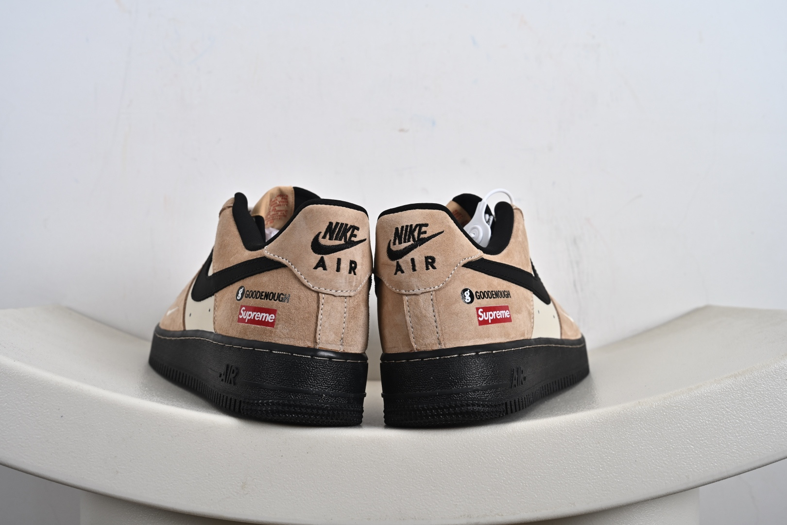 定制版 NK Air Force 1 '07 Low Supreme 藤原浩 联名--黑棕空军一号低帮 运动鞋 休闲鞋 YF9511-810