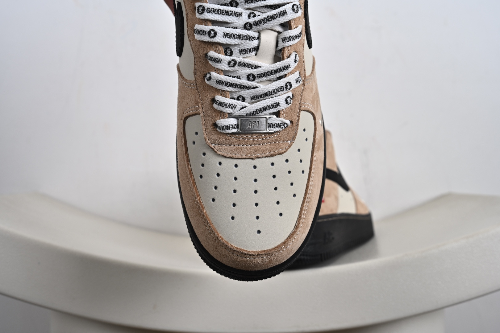 定制版 NK Air Force 1 '07 Low Supreme 藤原浩 联名--黑棕空军一号低帮 运动鞋 休闲鞋 YF9511-810