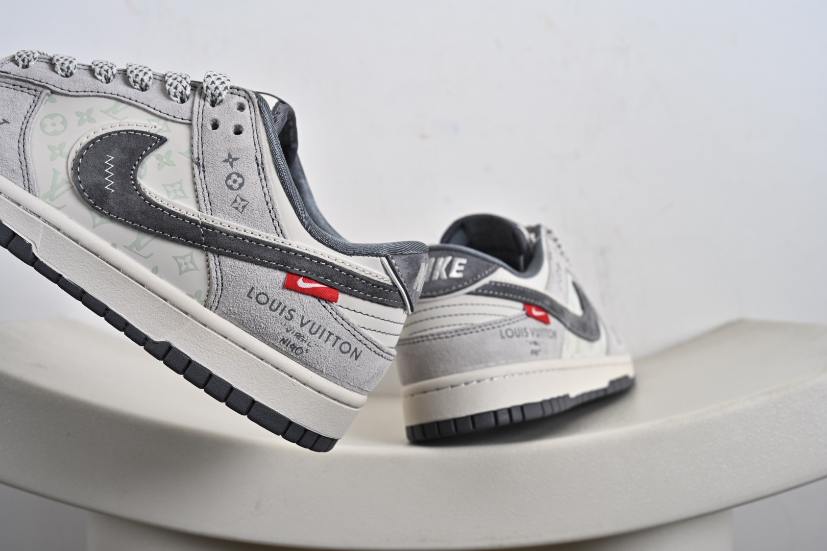 260 定制版 NK Dunk Low 联名 灰白双勾 周年高端定制 低帮休闲板鞋 CX5050-Y20