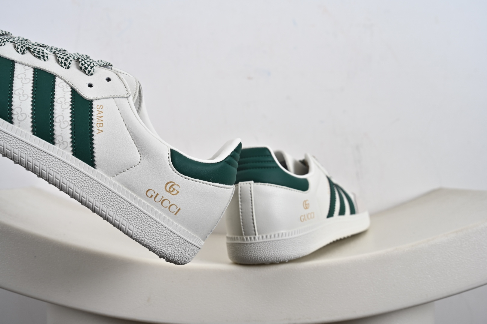150 Adidas SAMBA 德训鞋 gucci联名款 高端定制桑巴系列 GJ75815