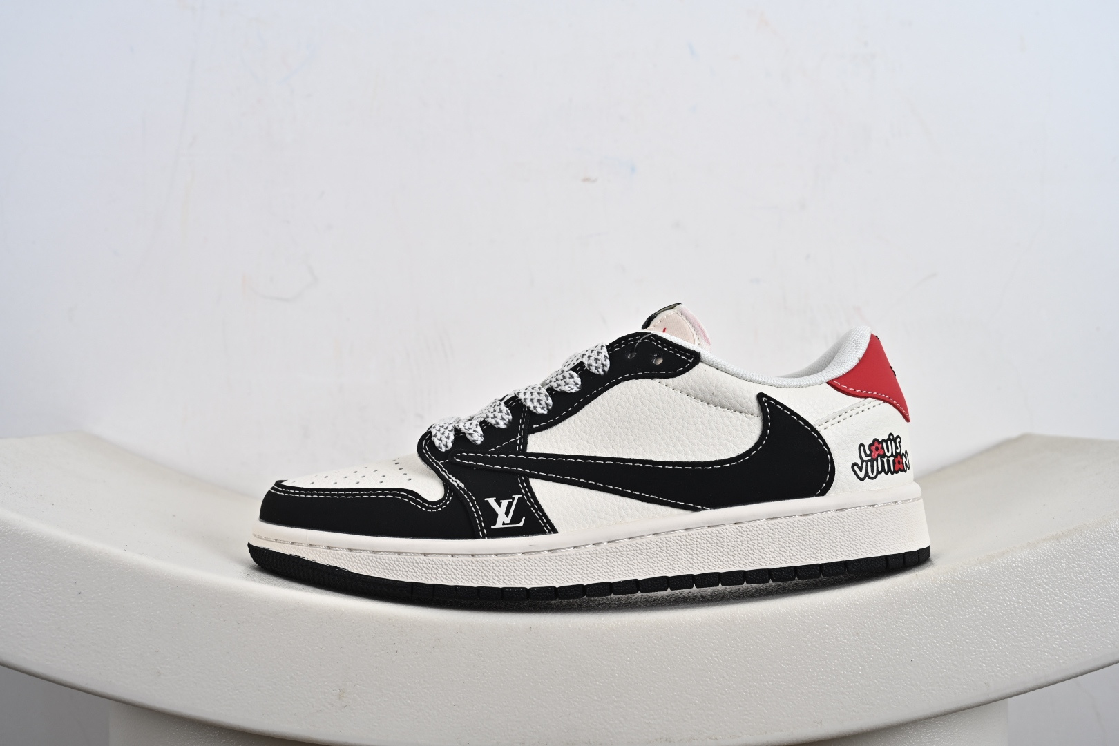 260 定制版 NK Air Jordan 1 x Travis Scott AJ1倒勾 乔一倒钩 ‘DIY’定制 耐克 低帮文化篮球鞋 ZH2598-162