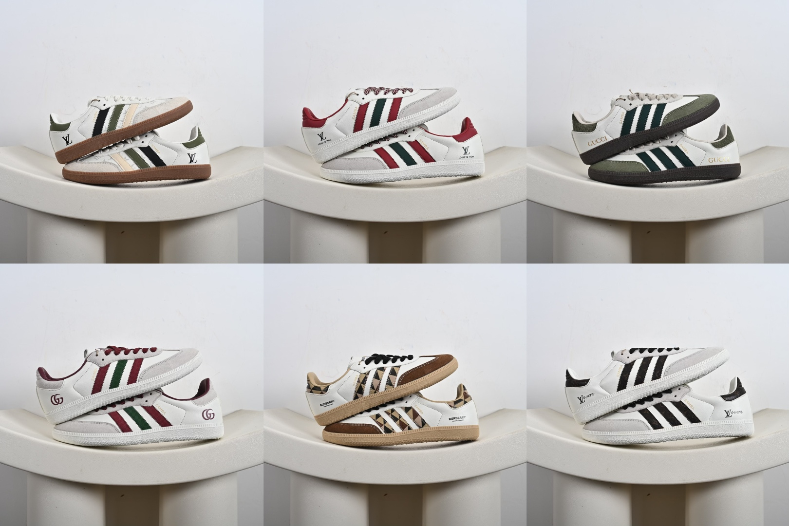 150 Adidas SAMBA 德训鞋 gucci联名款 高端定制桑巴系列 GJ75815 GJ75813 GJ75814 GJ75807 GJ75803