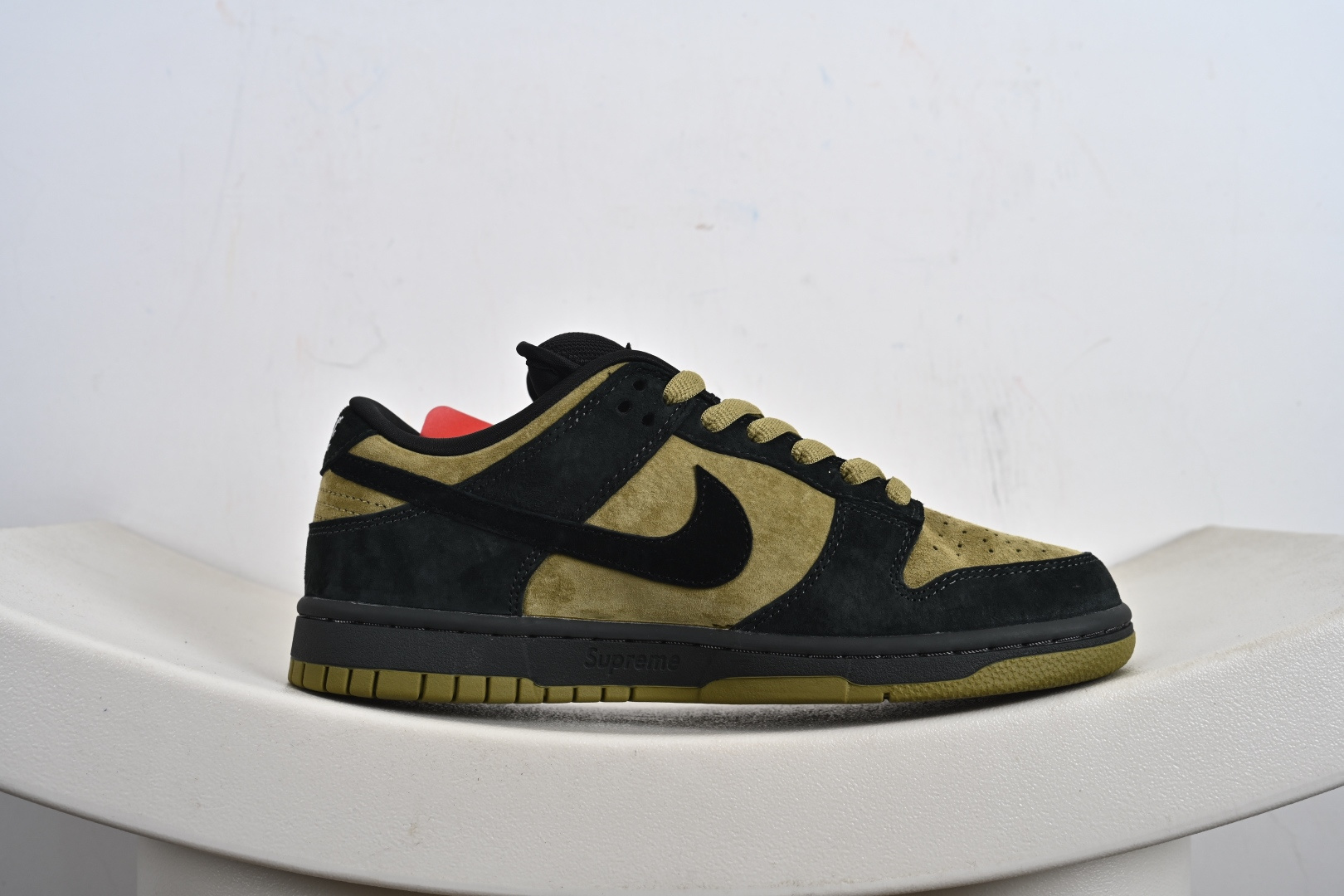 300 纯原 Supreme x NK Dunk Low 低帮Sup联名棕黄 HQ8487-300