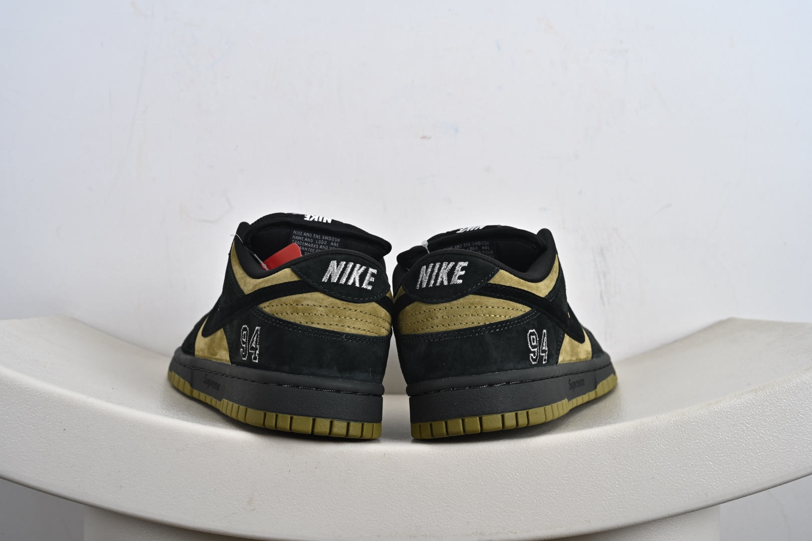 300 纯原 Supreme x NK Dunk Low 低帮Sup联名棕黄 HQ8487-300