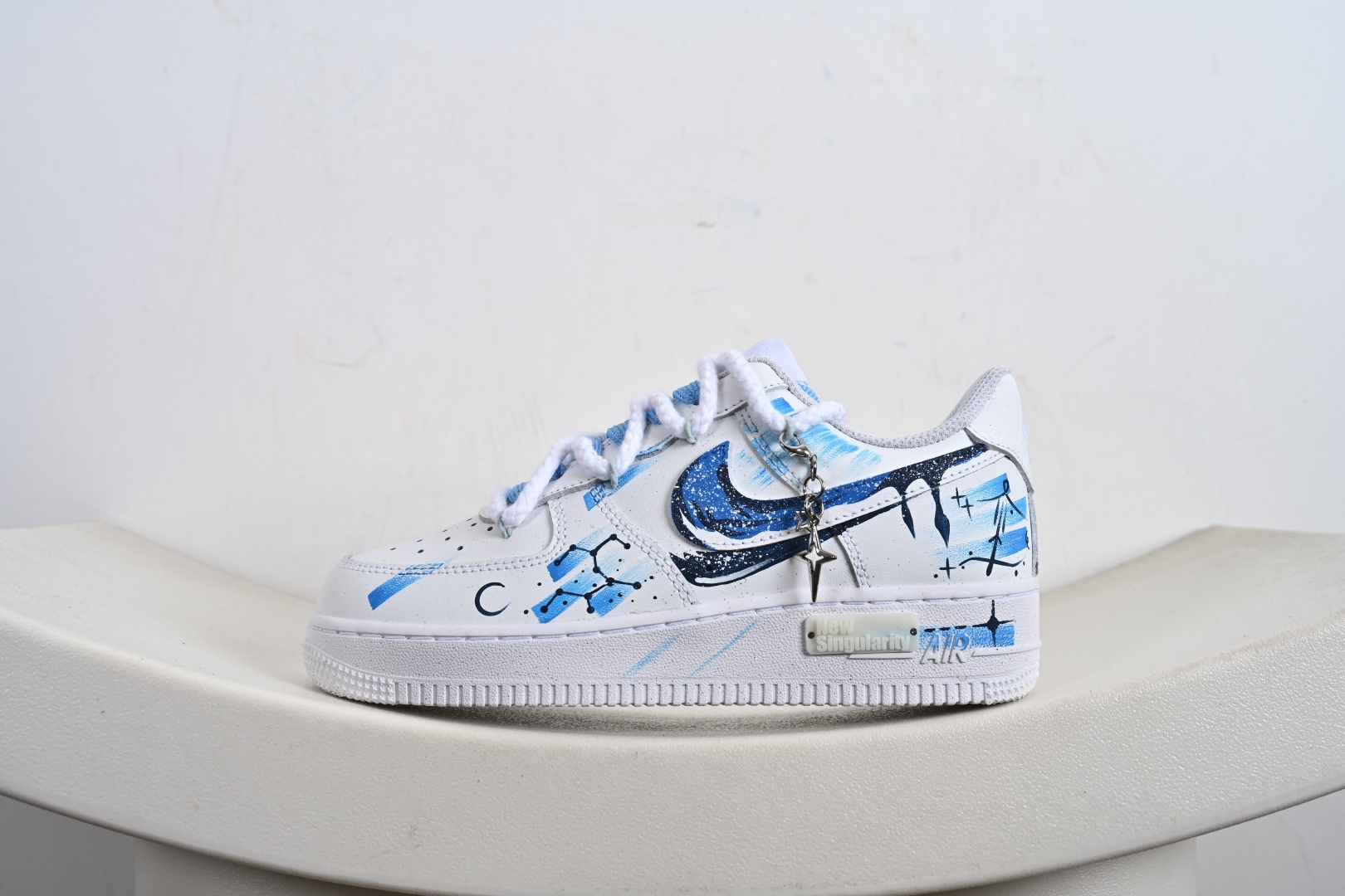 240 手绘涂鸦“射手座”十二星座系列 Nike Air Force 1 “Sagittarius”空军一号定制板鞋 11231221