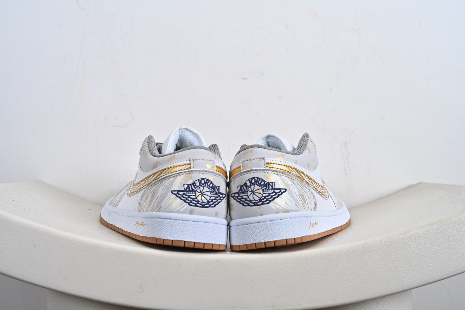 200 Air Jordan 1 Low 鎏金秘境 霜叶鎏光 AJ1乔1低帮休闲板鞋 553558-146