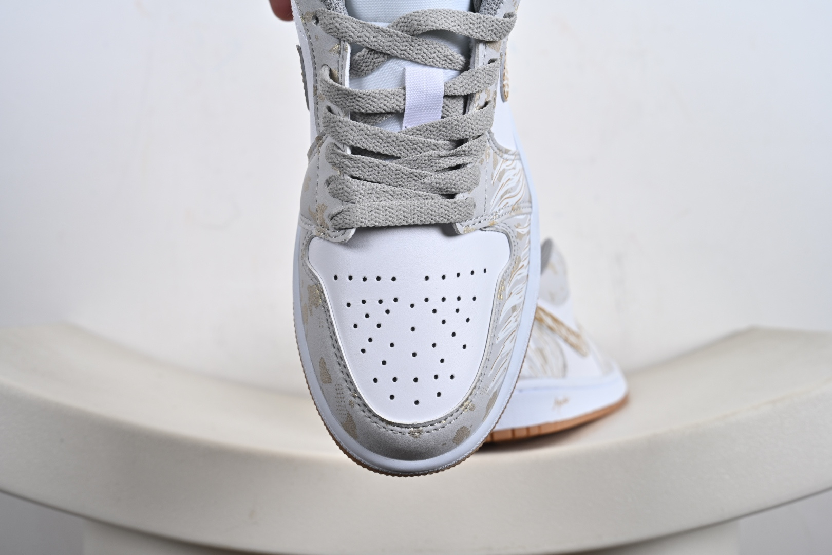 200 Air Jordan 1 Low 鎏金秘境 霜叶鎏光 AJ1乔1低帮休闲板鞋 553558-146