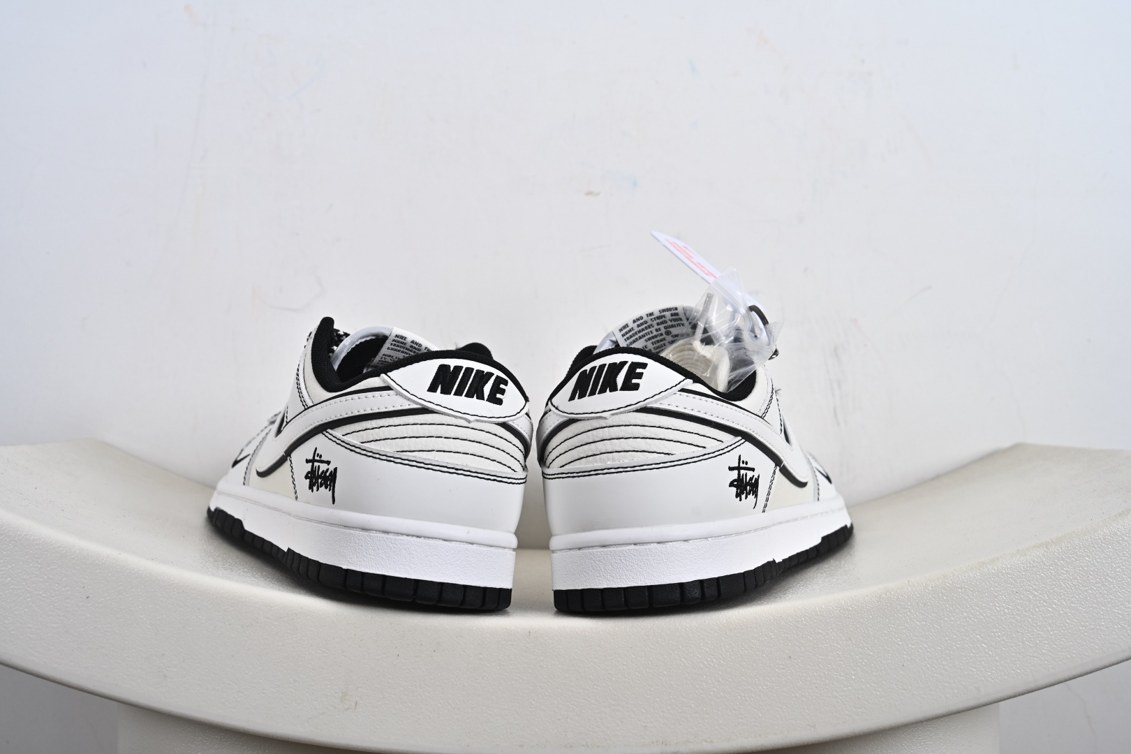 260 定制版 Stussy x Nike Dunk SB Low 斯图西 x 耐克 SB 低帮 米白黑 CS1688-135