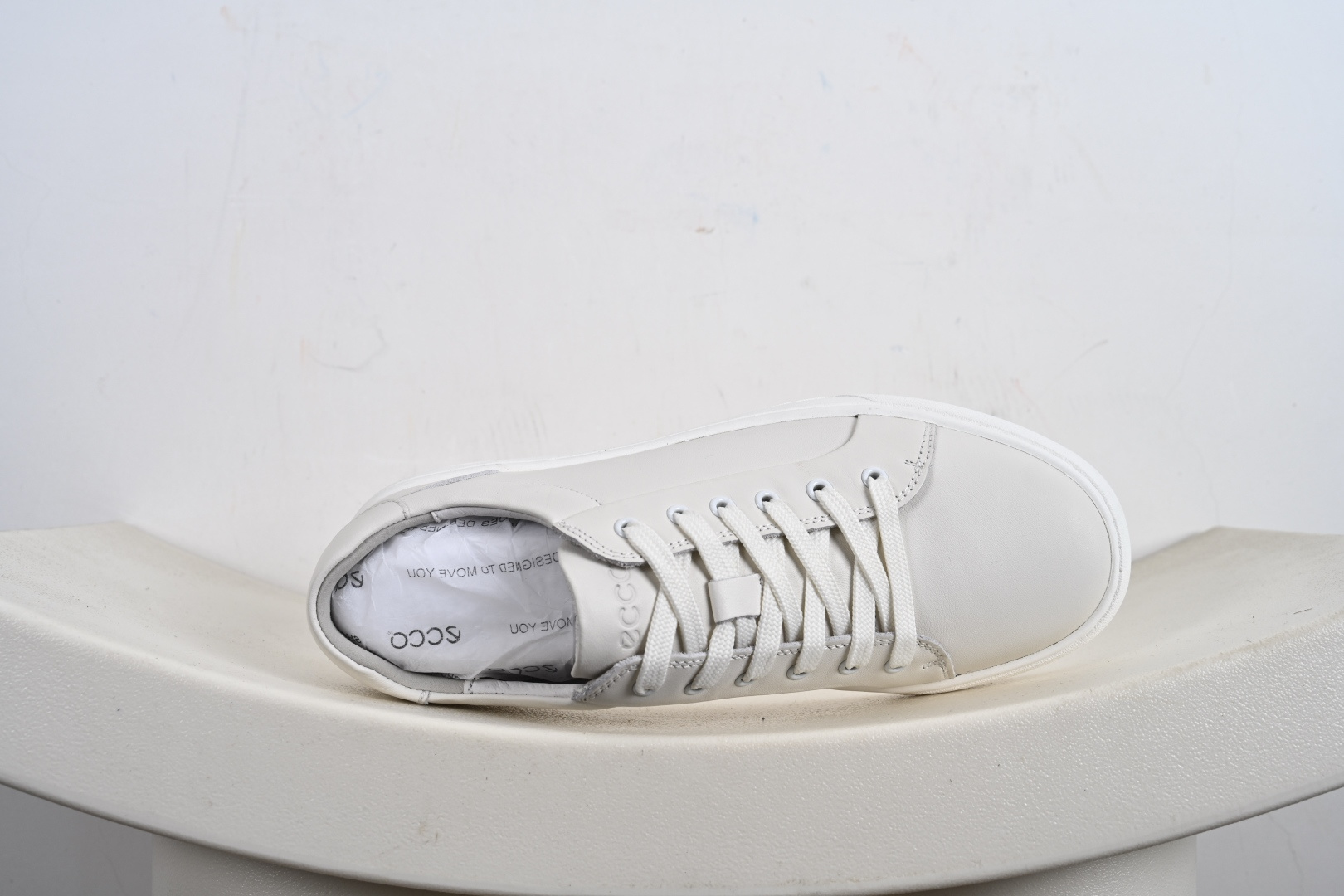 300 ECCO 爱步 新款皮真舒适时尚闲休板鞋 柔酷7号列系新品 633369