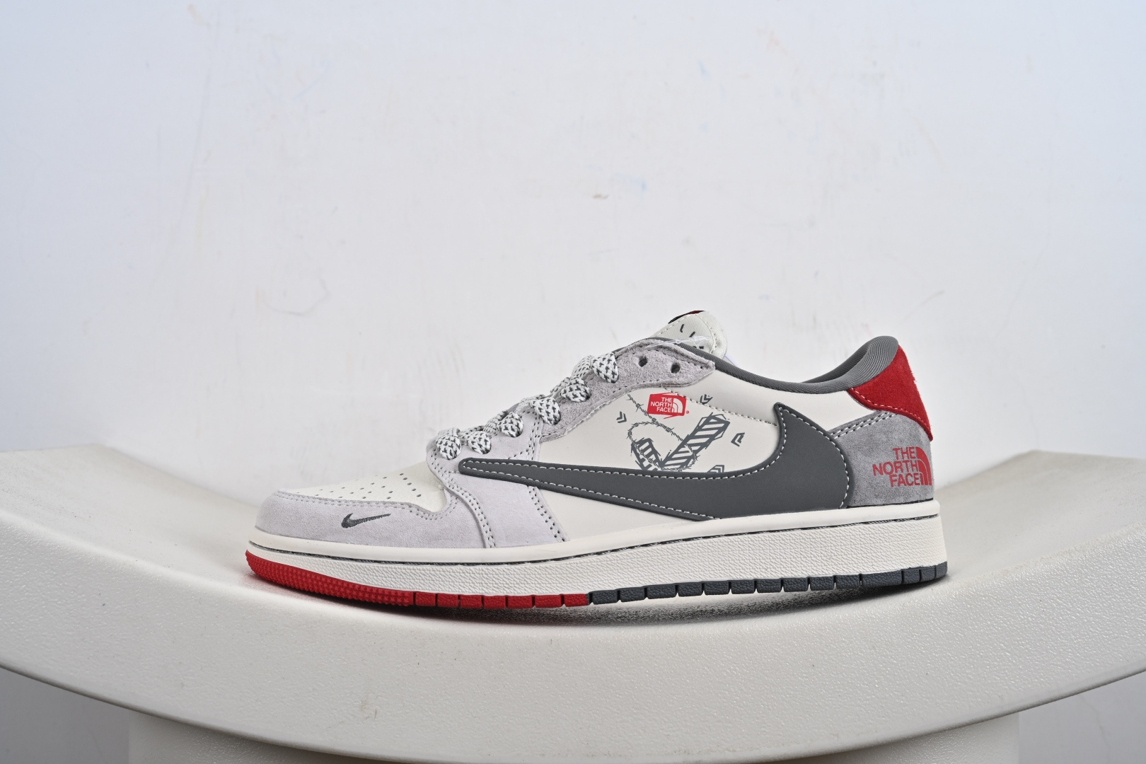 240 高端定制Air Jordan 1 Low LOW SP AJ1 乔1 倒钩联名款 低帮复古篮球鞋 HS8068-042