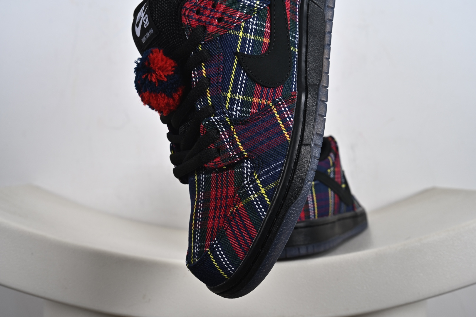 350 纯原 Nike SB Dunk Low ”Nardwuar” 联名款 苏格兰格纹低帮休闲滑板鞋 II1493-600