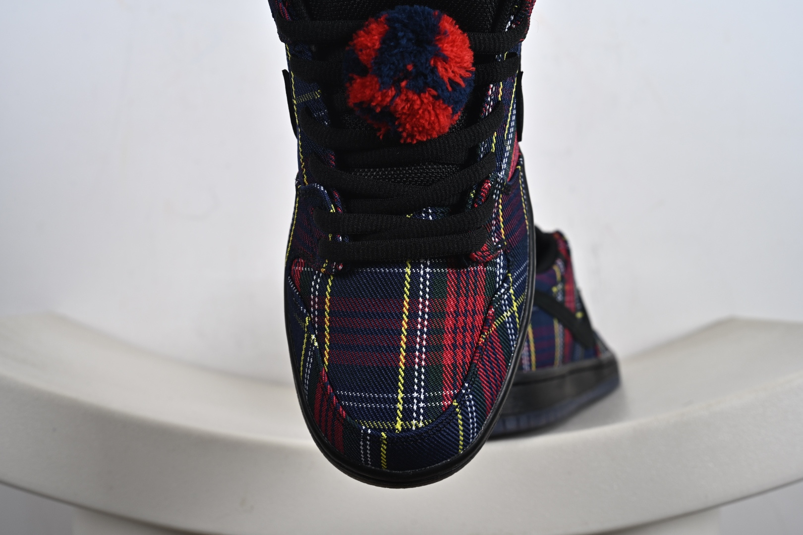 350 纯原 Nike SB Dunk Low ”Nardwuar” 联名款 苏格兰格纹低帮休闲滑板鞋 II1493-600