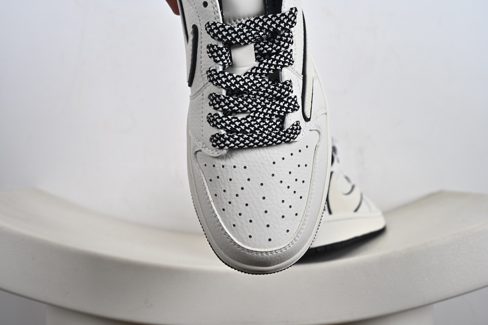 Nike Air Jordan 1 x Travis Scott AJ1倒勾 乔一倒钩 ‘DIY’定制 耐克 低帮文化篮球鞋 CS5288-503