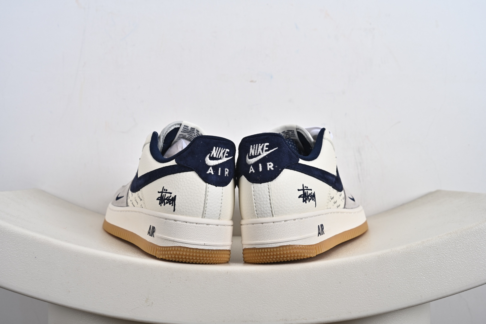 定制版 Stussy x Nk Air Force 1’07 定制配色 斯图西联名 空军一号低帮经典低帮休闲百搭板鞋 JS8028-016