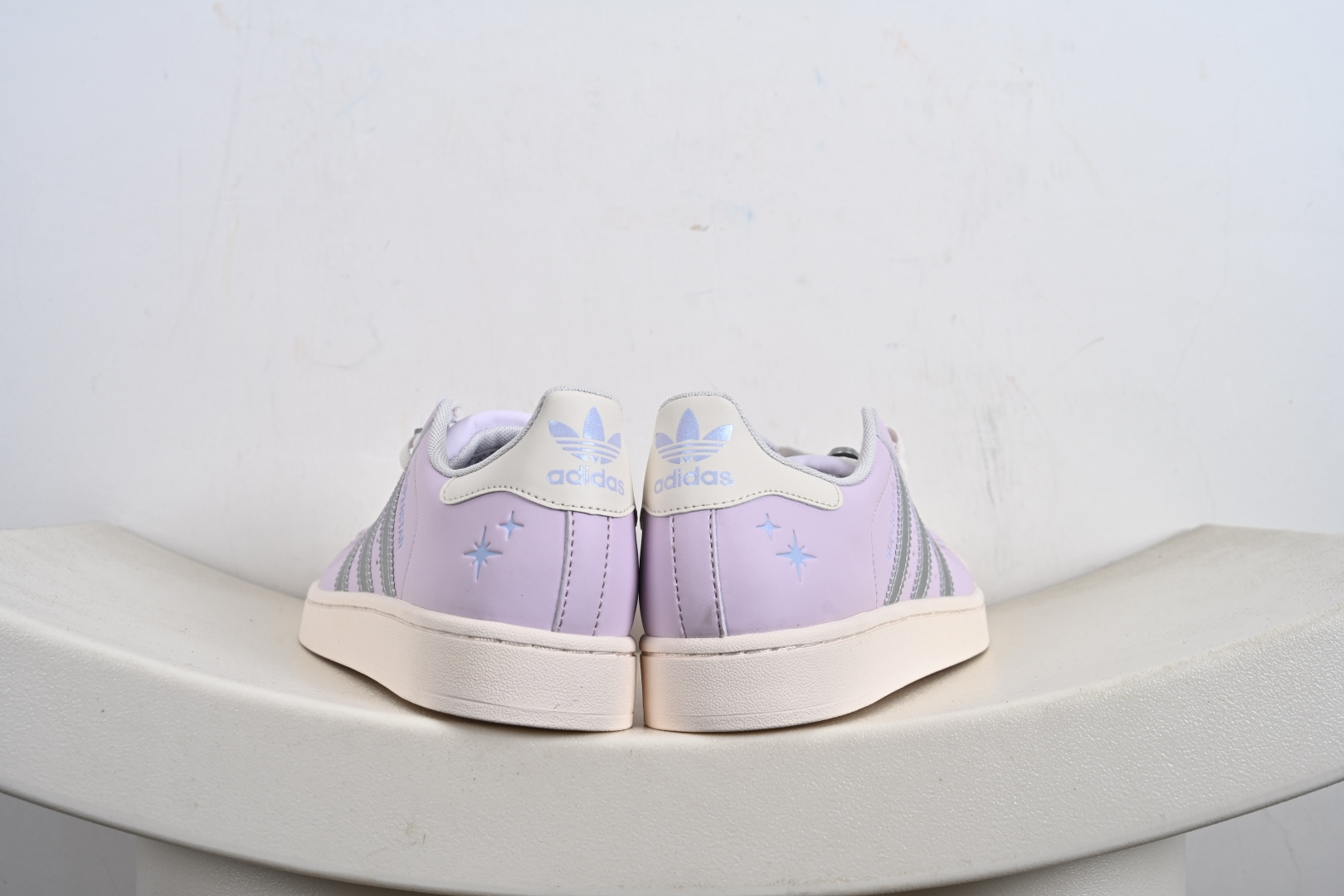 平台爆款adidas originals Superstar 2粉紫 JQ8776