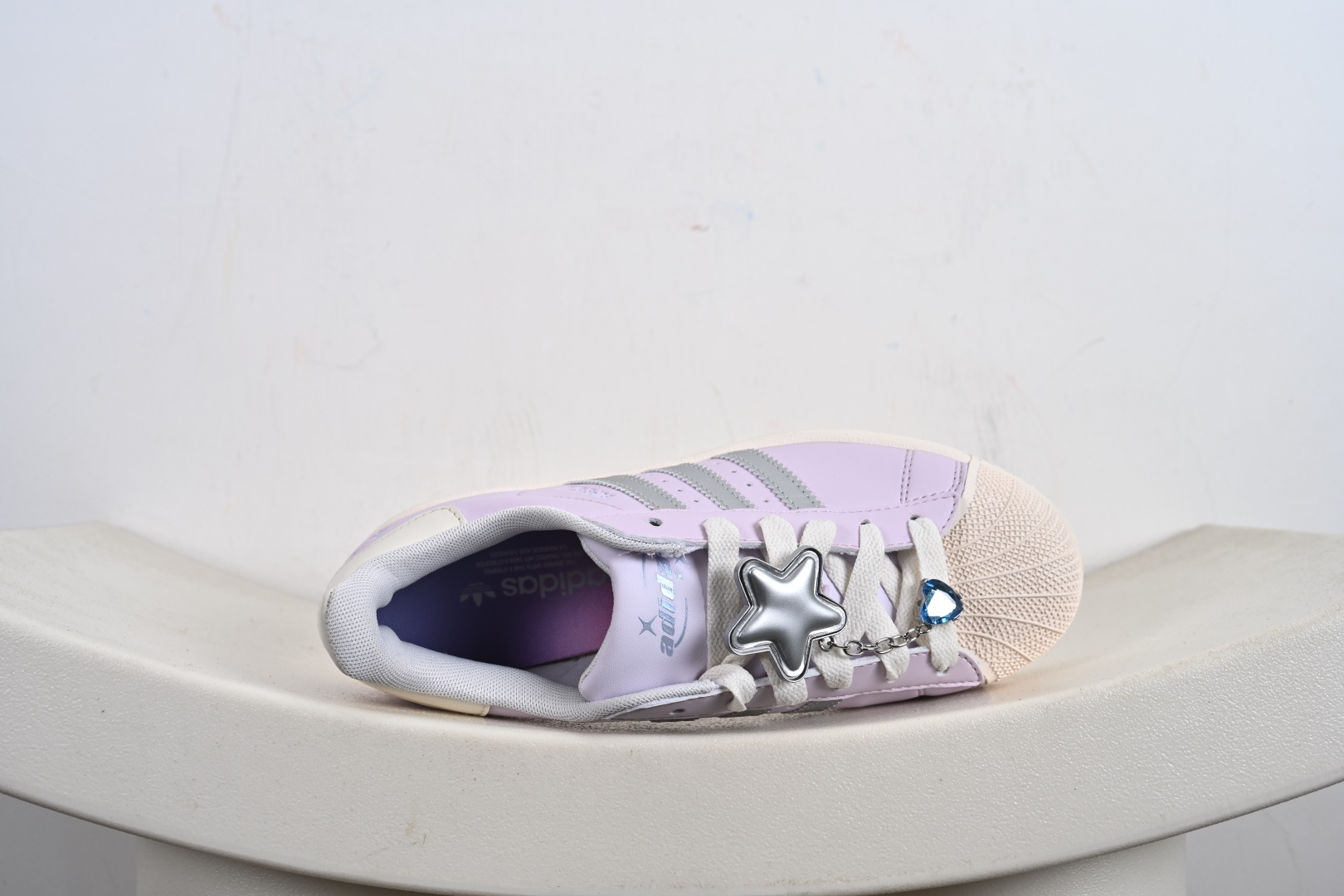 平台爆款adidas originals Superstar 2粉紫 JQ8776